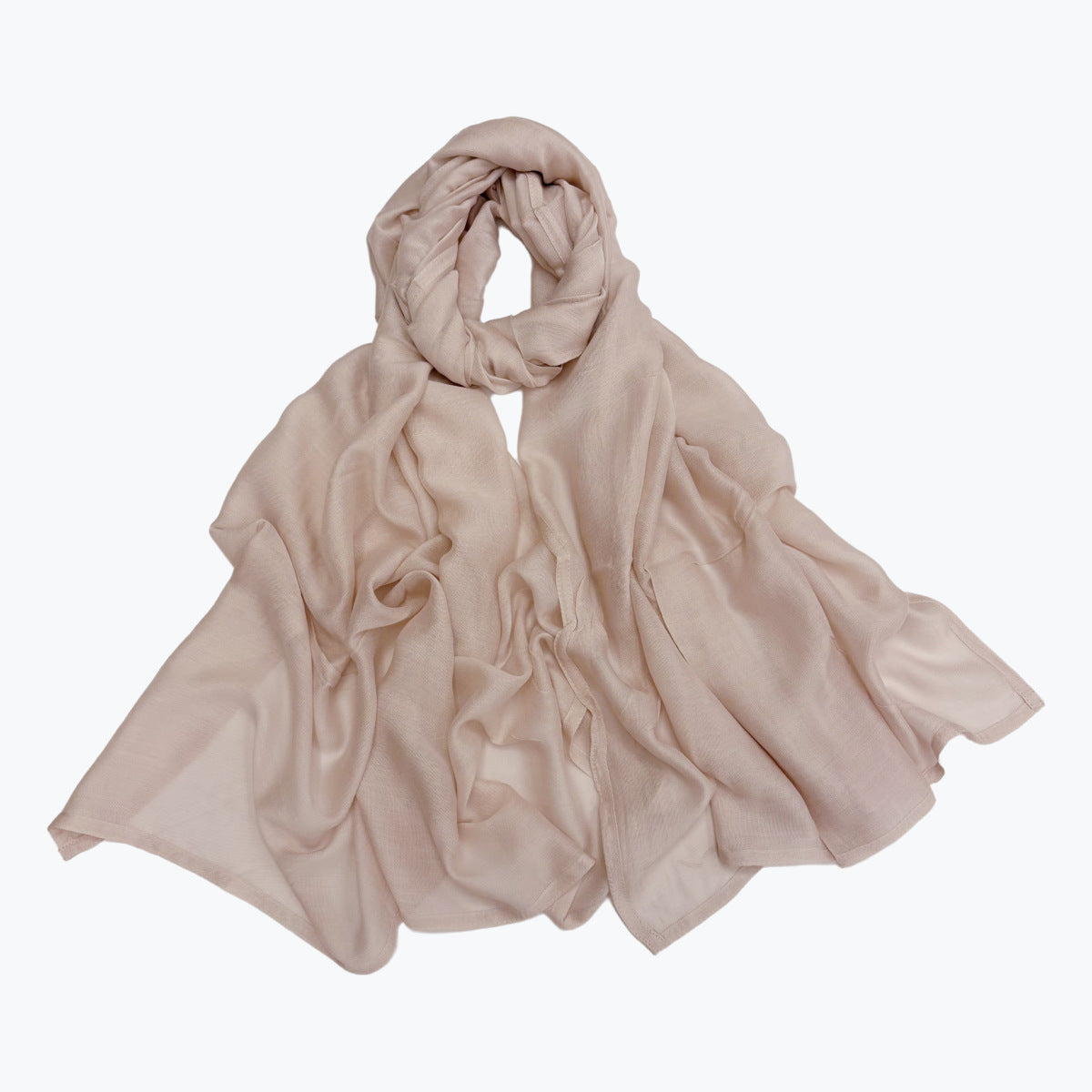 Cross-border Foreign Trade Modal Headscarf Double-Needle Rayon Scarf