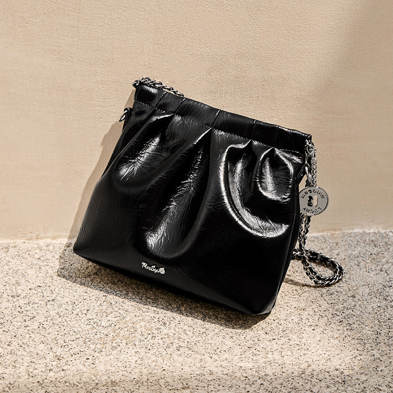 Bucket Large-capacity Chain Shoulder Bag