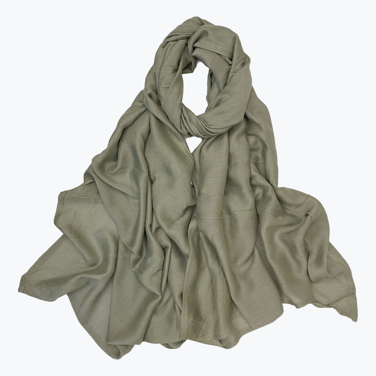 Cross-border Foreign Trade Modal Headscarf Double-Needle Rayon Scarf
