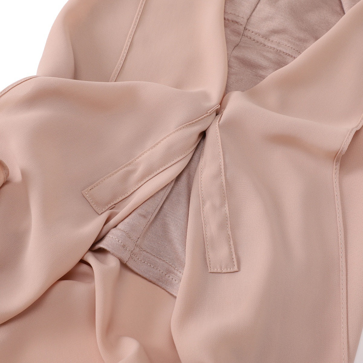 Solid-color High-quality Silky-soft Thick Chiffon With Built-in Magnets