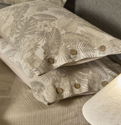 Single Double Bed Sheets Washed Four-piece Set Simple Linen Bedding