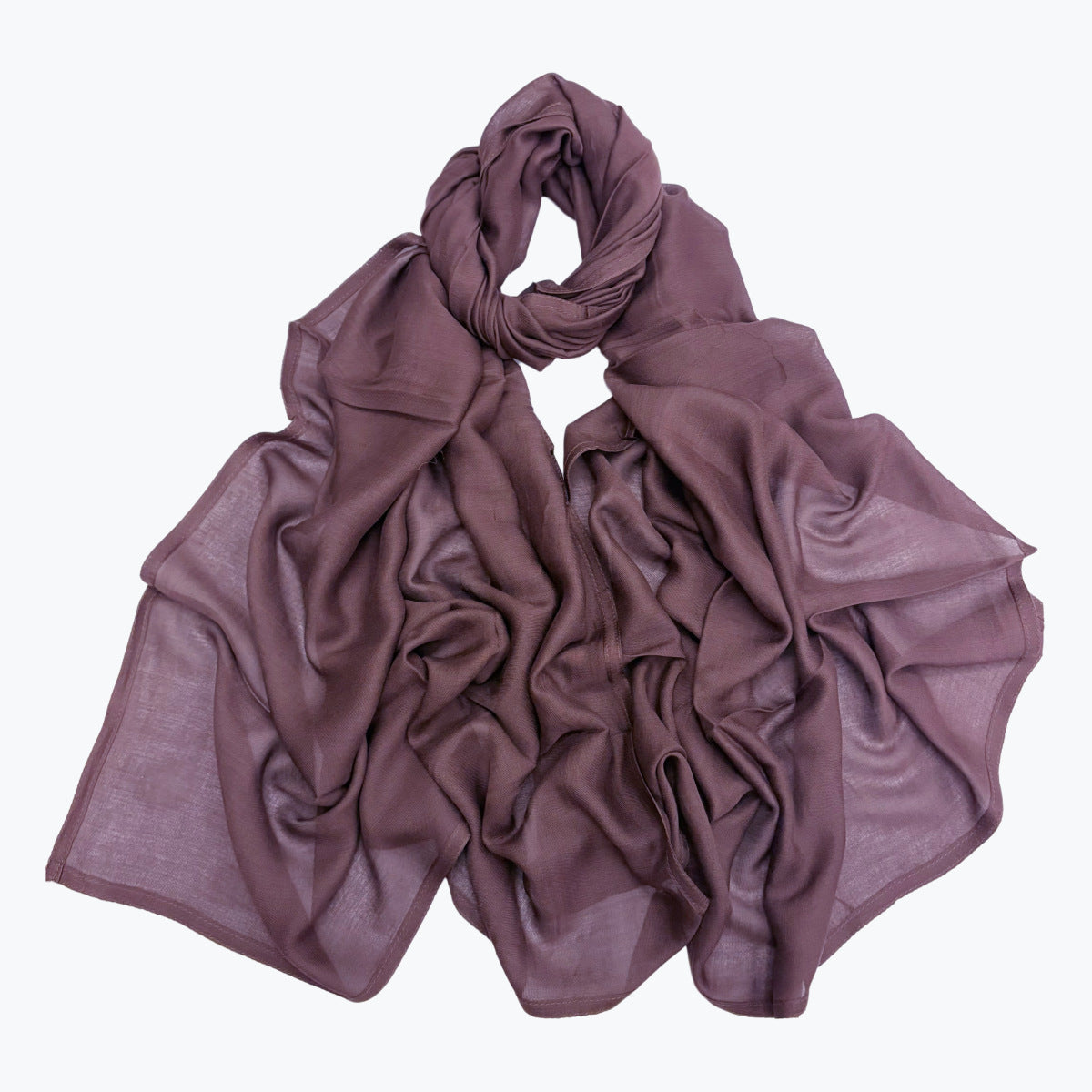 Cross-border Foreign Trade Modal Headscarf Double-Needle Rayon Scarf