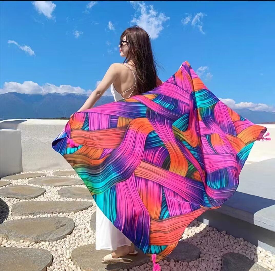Ethnic-style Dual-use Beach Towel New Arrival