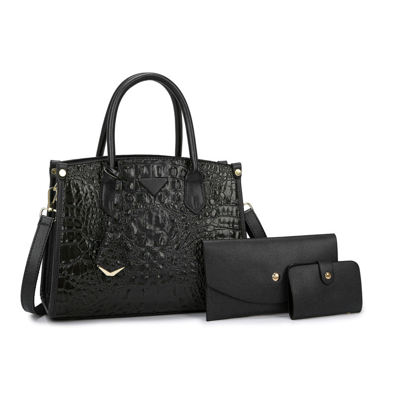 Vintage Crossbody Statement Handbag Set For Women