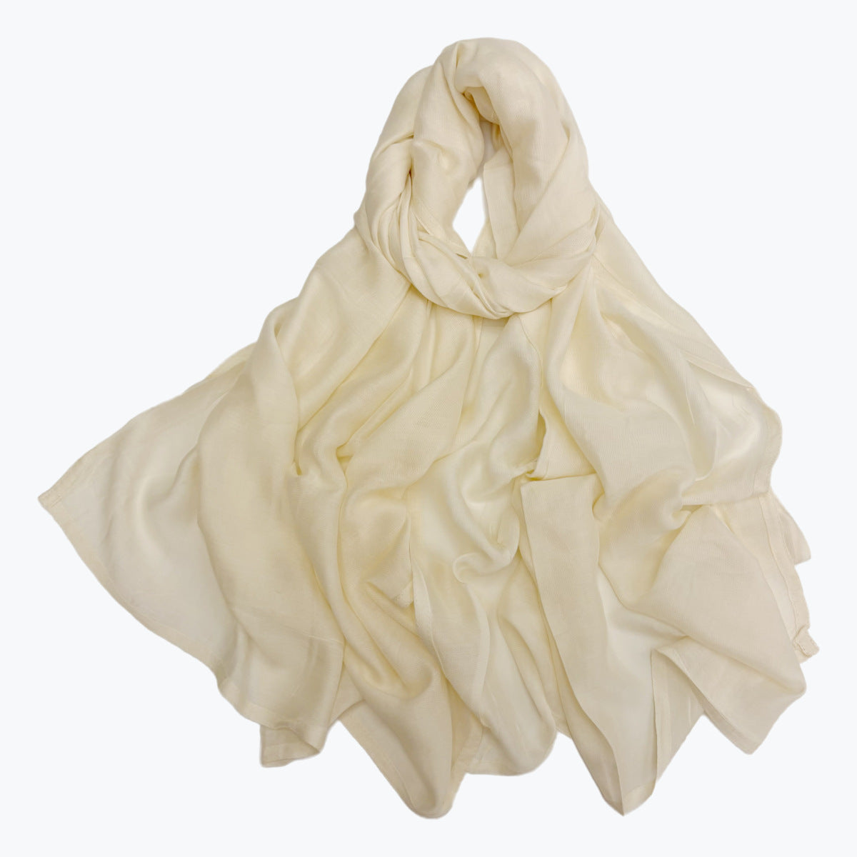 Cross-border Foreign Trade Modal Headscarf Double-Needle Rayon Scarf